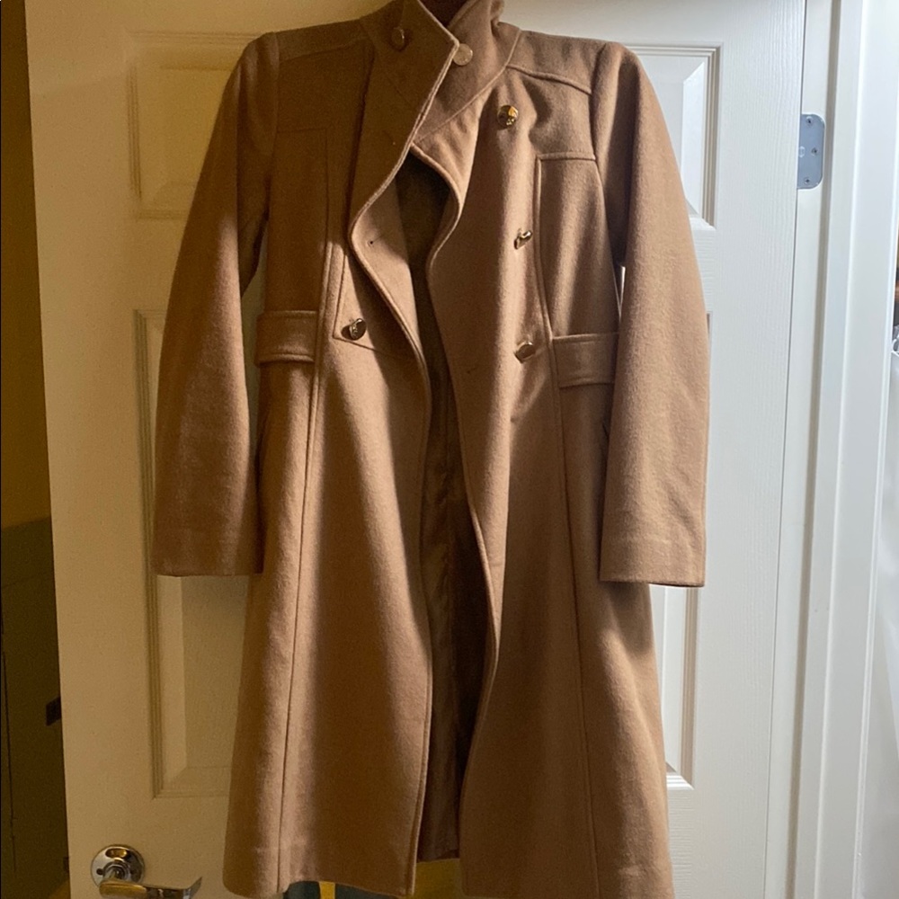 Eliza J Wool Blend Coat